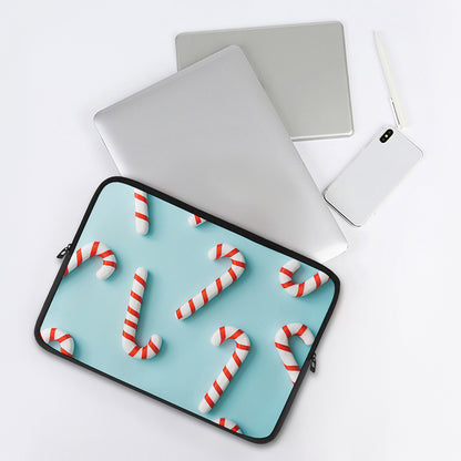 Christmas Candy Candies Pattern Print Laptop Sleeve