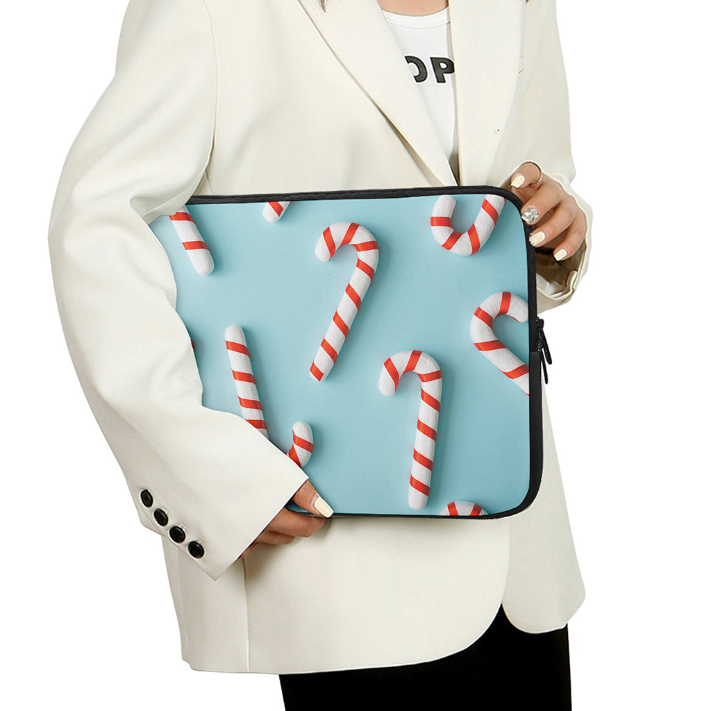 Christmas Candy Candies Pattern Print Laptop Sleeve