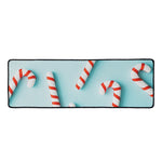 Christmas Candy Candies Pattern Print Long Kitchen Mat