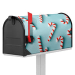 Christmas Candy Candies Pattern Print Mailbox Cover