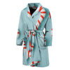 Christmas Candy Candies Pattern Print Men's Bathrobe