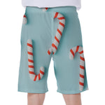 Christmas Candy Candies Pattern Print Men's Beach Shorts