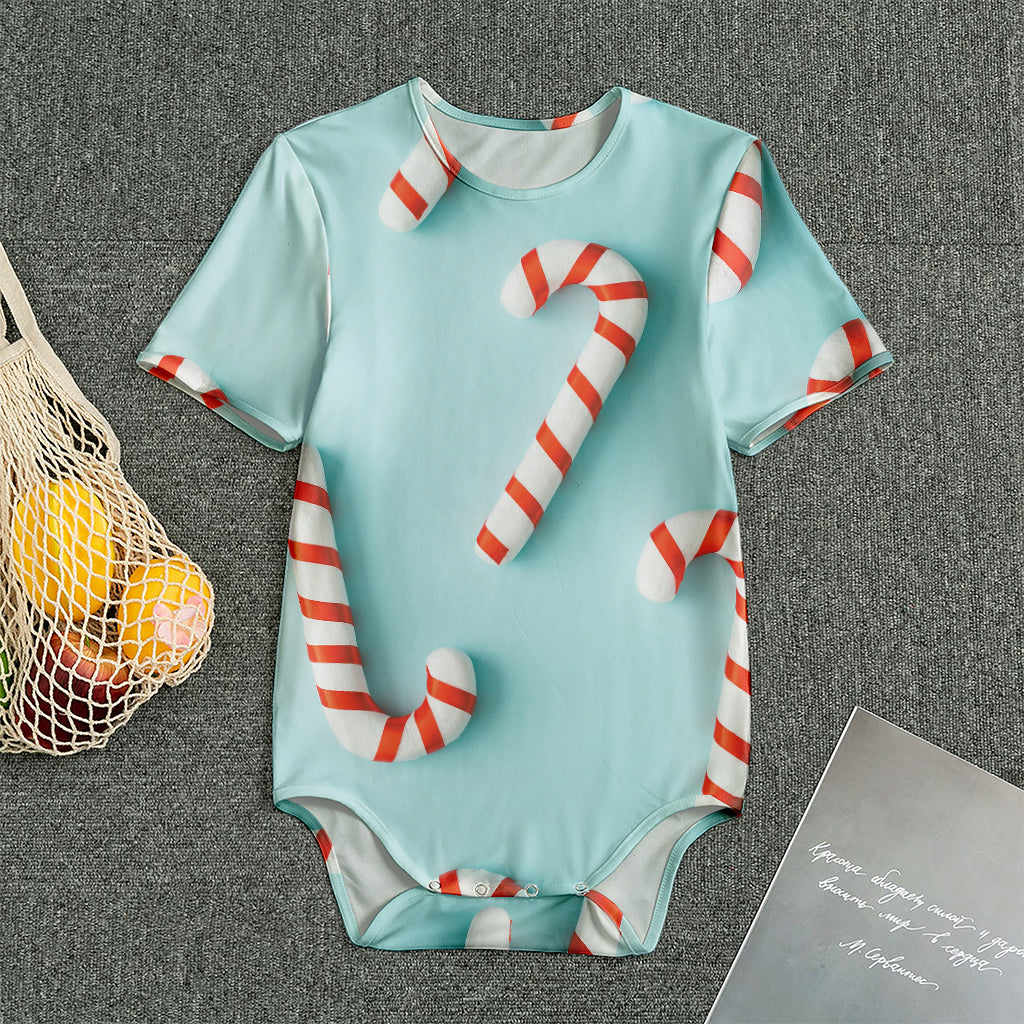 Christmas Candy Candies Pattern Print Men's Bodysuit