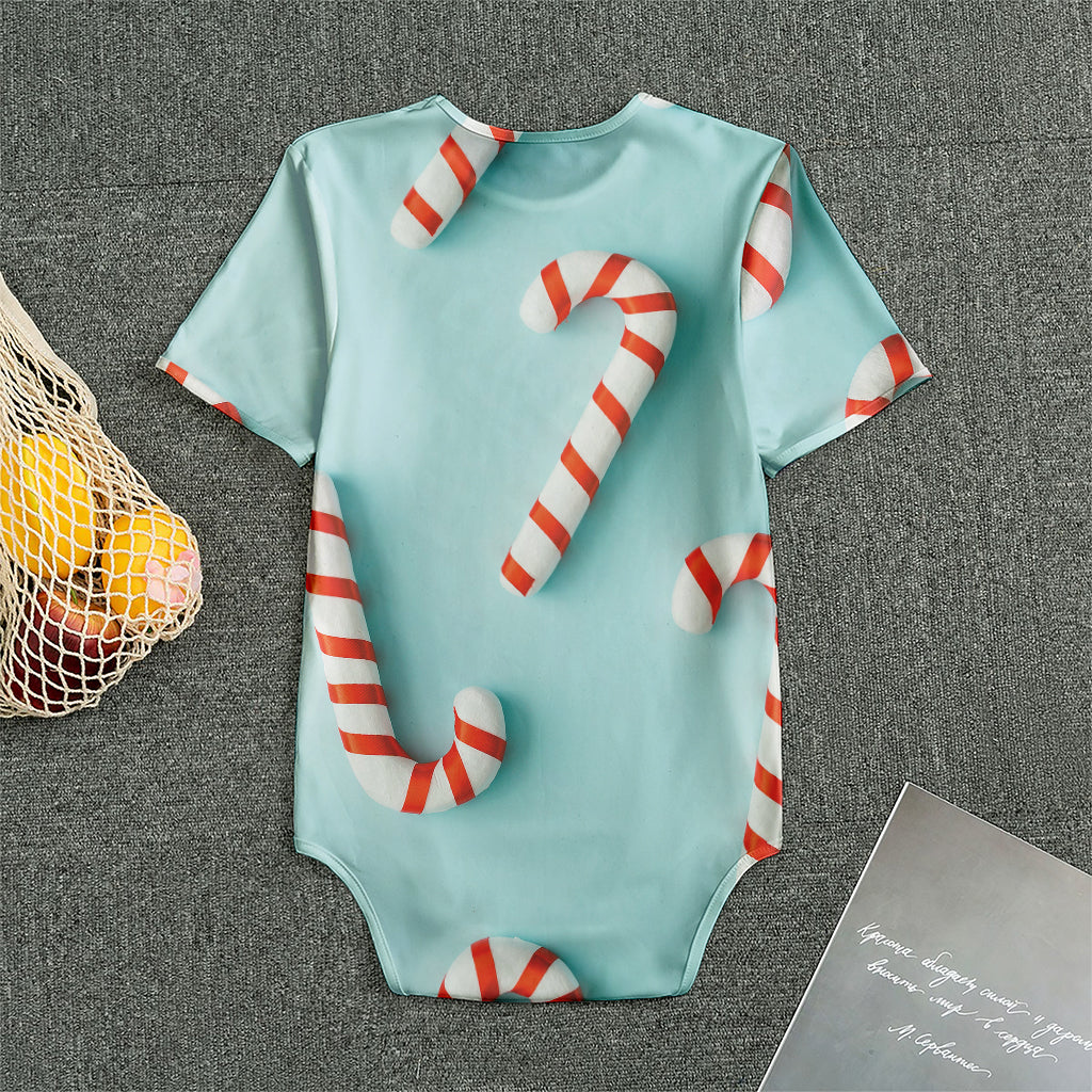 Christmas Candy Candies Pattern Print Men's Bodysuit