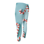 Christmas Candy Candies Pattern Print Men's Compression Pants