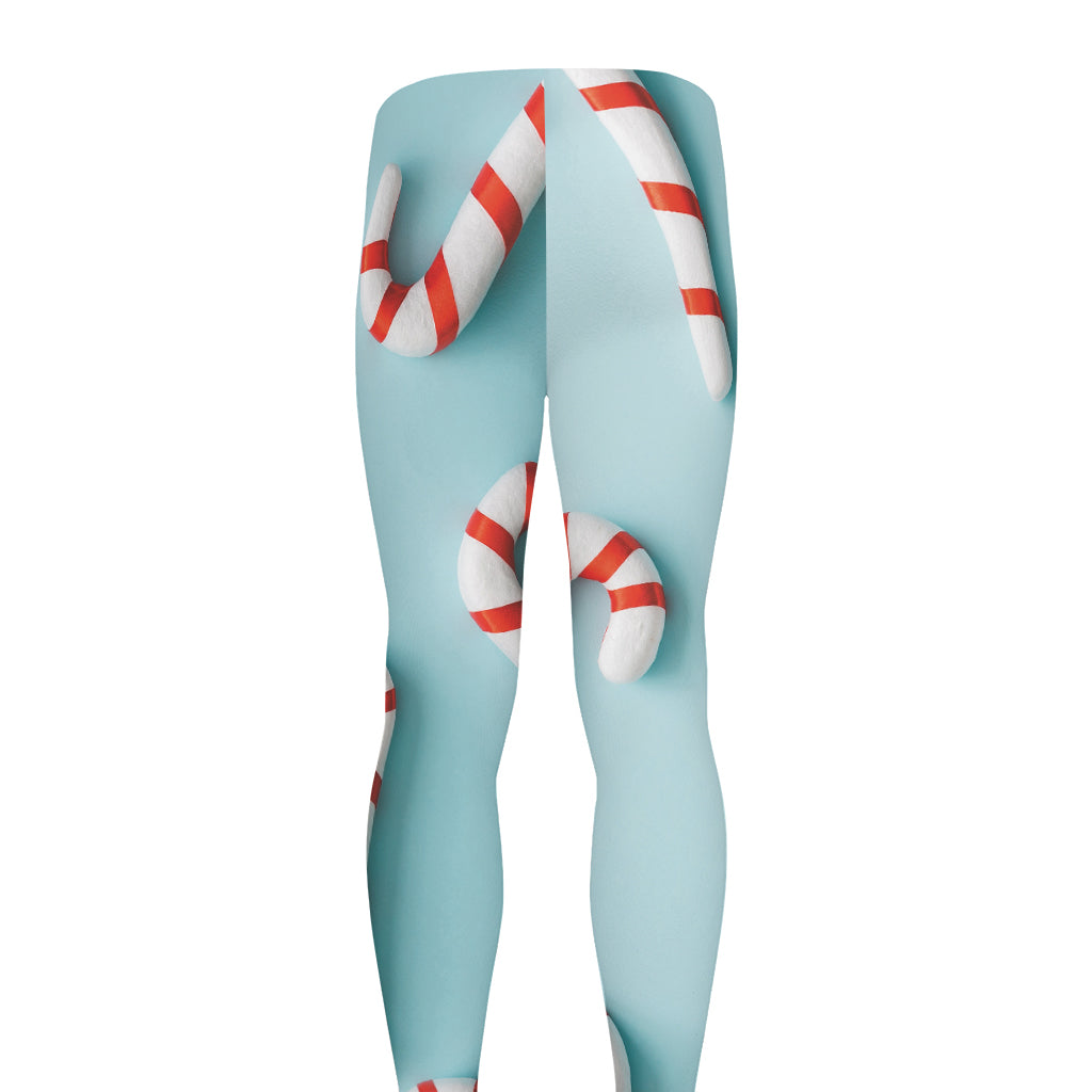 Christmas Candy Candies Pattern Print Men's leggings