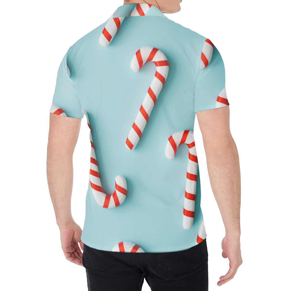 Christmas Candy Candies Pattern Print Men's Shirt