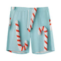 Christmas Candy Candies Pattern Print Men's Athletic Shorts