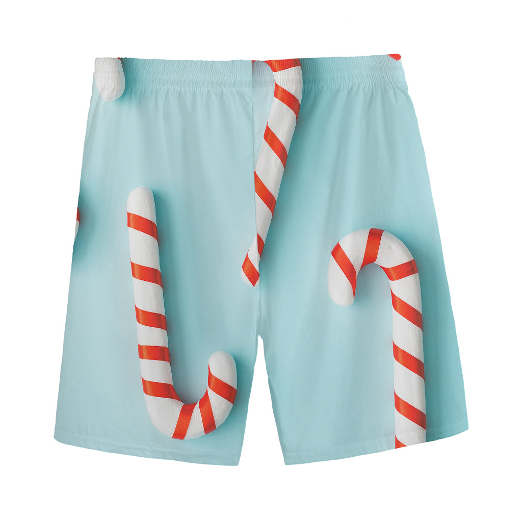 Christmas Candy Candies Pattern Print Men's Sports Shorts