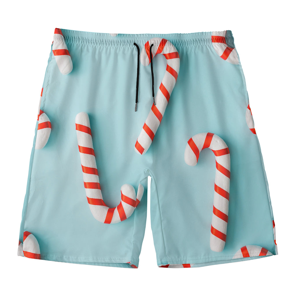 Christmas Candy Candies Pattern Print Men's Swim Trunks