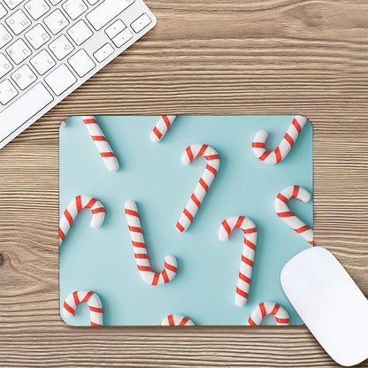 Christmas Candy Candies Pattern Print Mouse Pad
