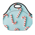 Christmas Candy Candies Pattern Print Neoprene Lunch Bag