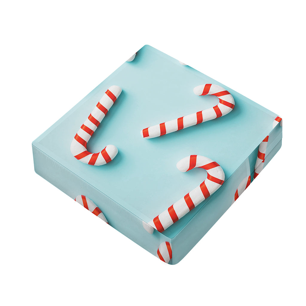 Christmas Candy Candies Pattern Print Outdoor Seat Cushion Cover
