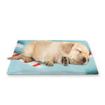Christmas Candy Candies Pattern Print Pet Cooling Mat Cover