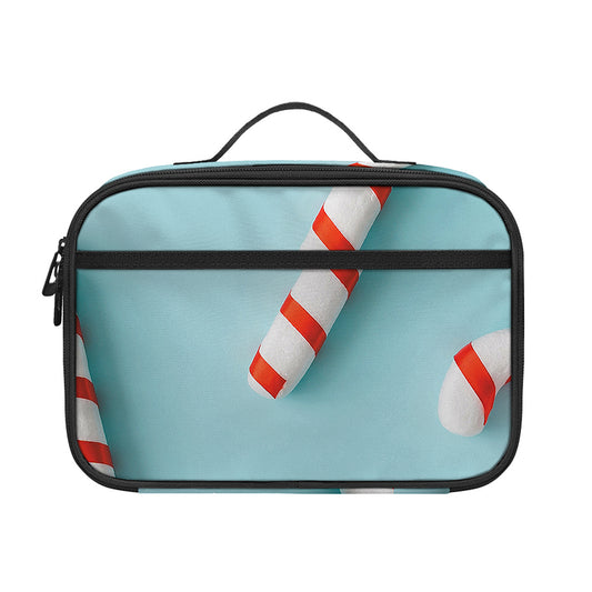 Christmas Candy Candies Pattern Print Portable Lunch Bag