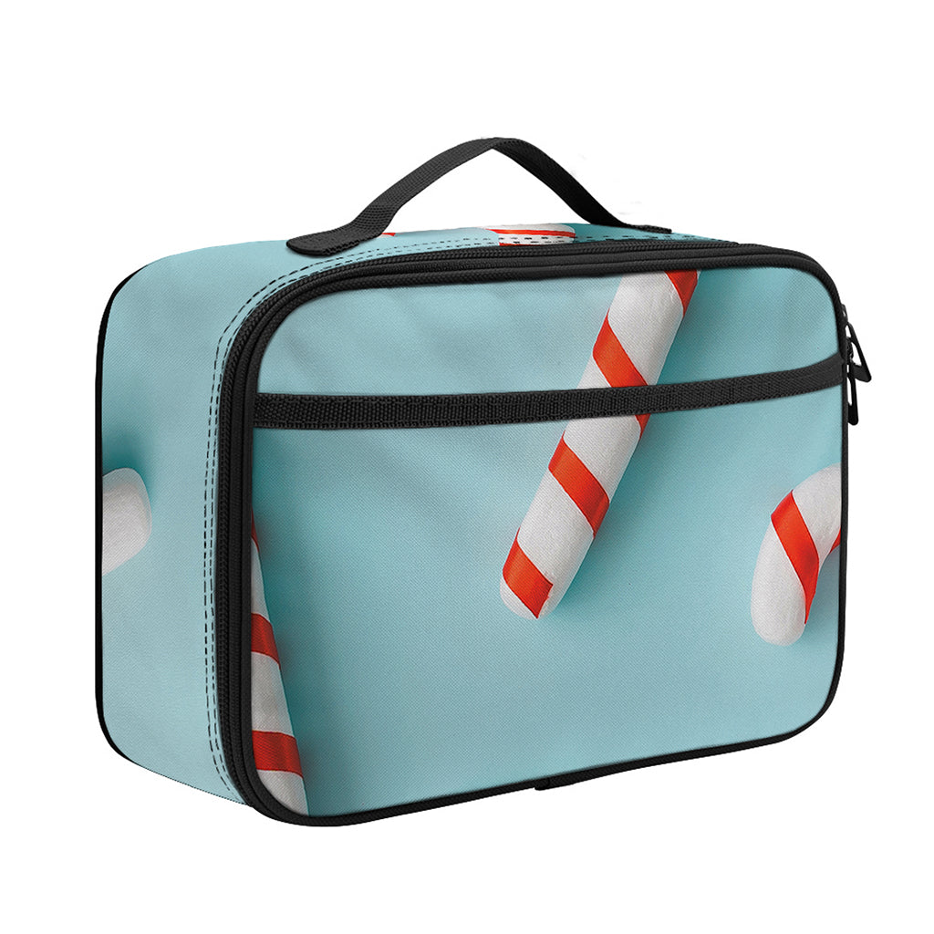 Christmas Candy Candies Pattern Print Portable Lunch Bag