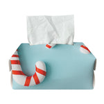 Christmas Candy Candies Pattern Print Rectangle Tissue Box Cover