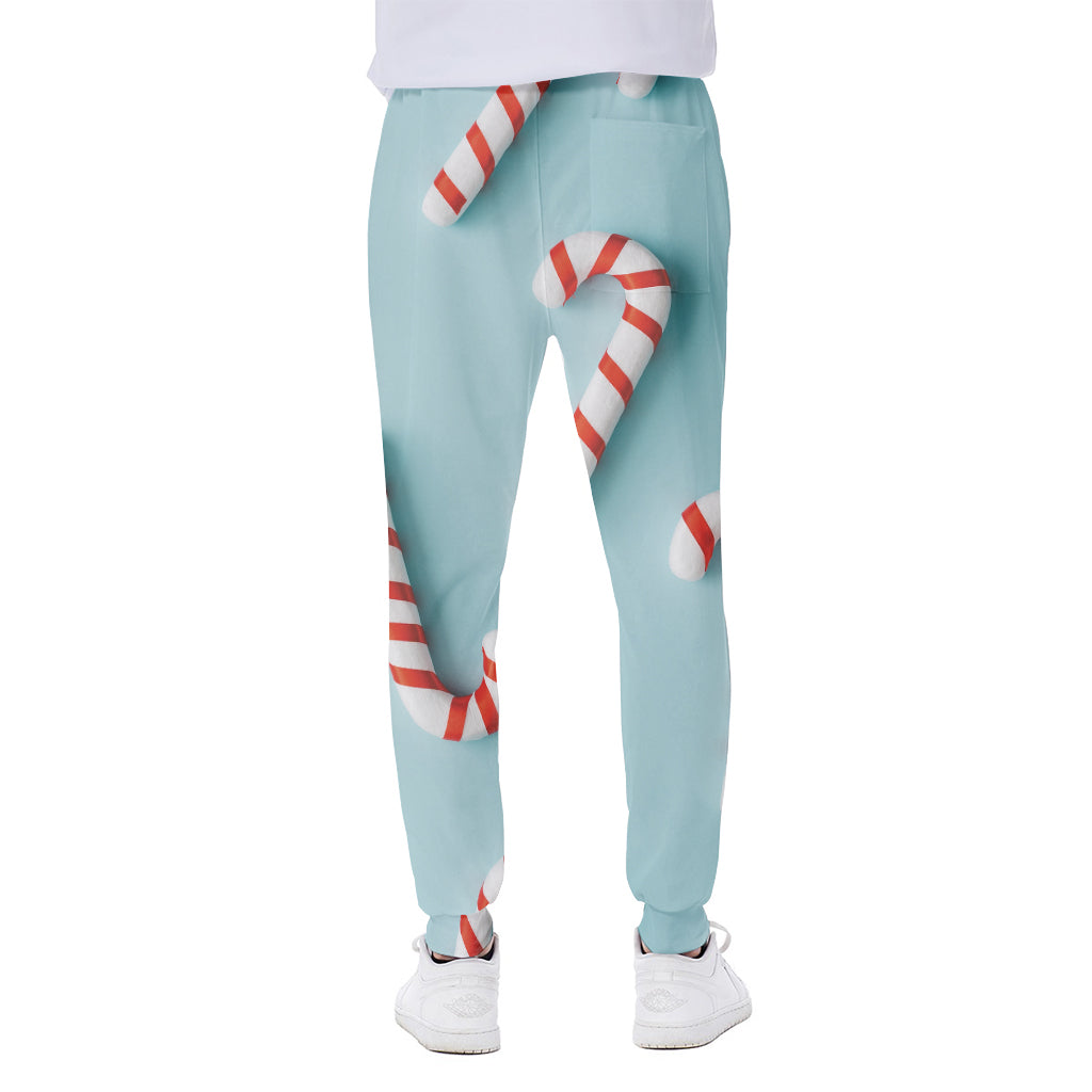 Christmas Candy Candies Pattern Print Scuba Joggers