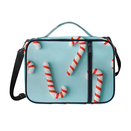 Christmas Candy Candies Pattern Print Shoulder Strap Bible Bag