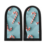 Christmas Candy Candies Pattern Print Skillet Handle Cover