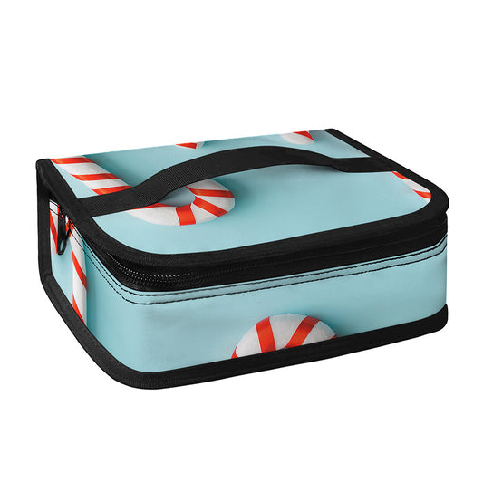Christmas Candy Candies Pattern Print Small Lunch Bag