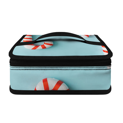 Christmas Candy Candies Pattern Print Small Lunch Bag