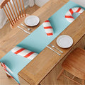 Christmas Candy Candies Pattern Print Table Runner