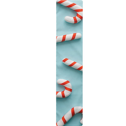 Christmas Candy Candies Pattern Print Table Runner