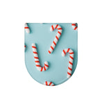 Christmas Candy Candies Pattern Print Toilet Lid Cover