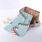 Christmas Candy Candies Pattern Print Towel