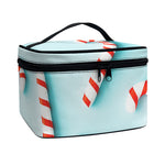 Christmas Candy Candies Pattern Print Travel Makeup Bag