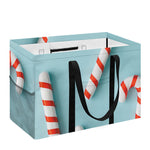 Christmas Candy Candies Pattern Print Utility Tote Bag