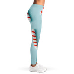 Christmas Candy Candies Pattern Print Women's Leggings