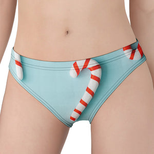 Christmas Candy Candies Pattern Print Women's Panties