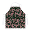 Christmas Candy Cane Pattern Print Adjustable Apron