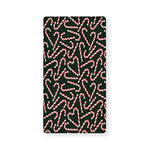 Christmas Candy Cane Pattern Print Baby Crib Sheet