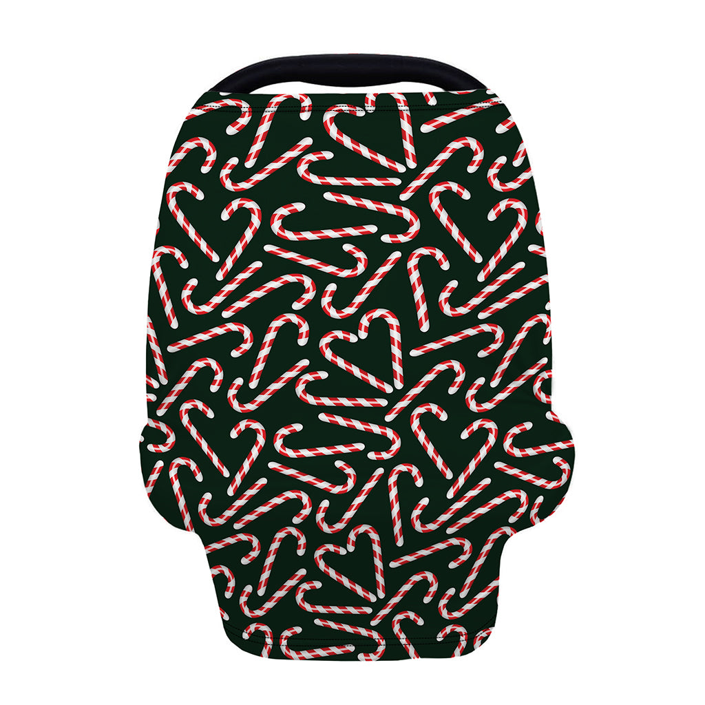 Christmas Candy Cane Pattern Print Baby Seat Cover