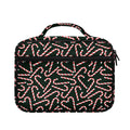 Christmas Candy Cane Pattern Print Briefcase Bible Bag