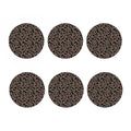 Christmas Candy Cane Pattern Print Coaster Set