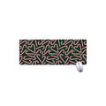 Christmas Candy Cane Pattern Print Extended Mouse Pad