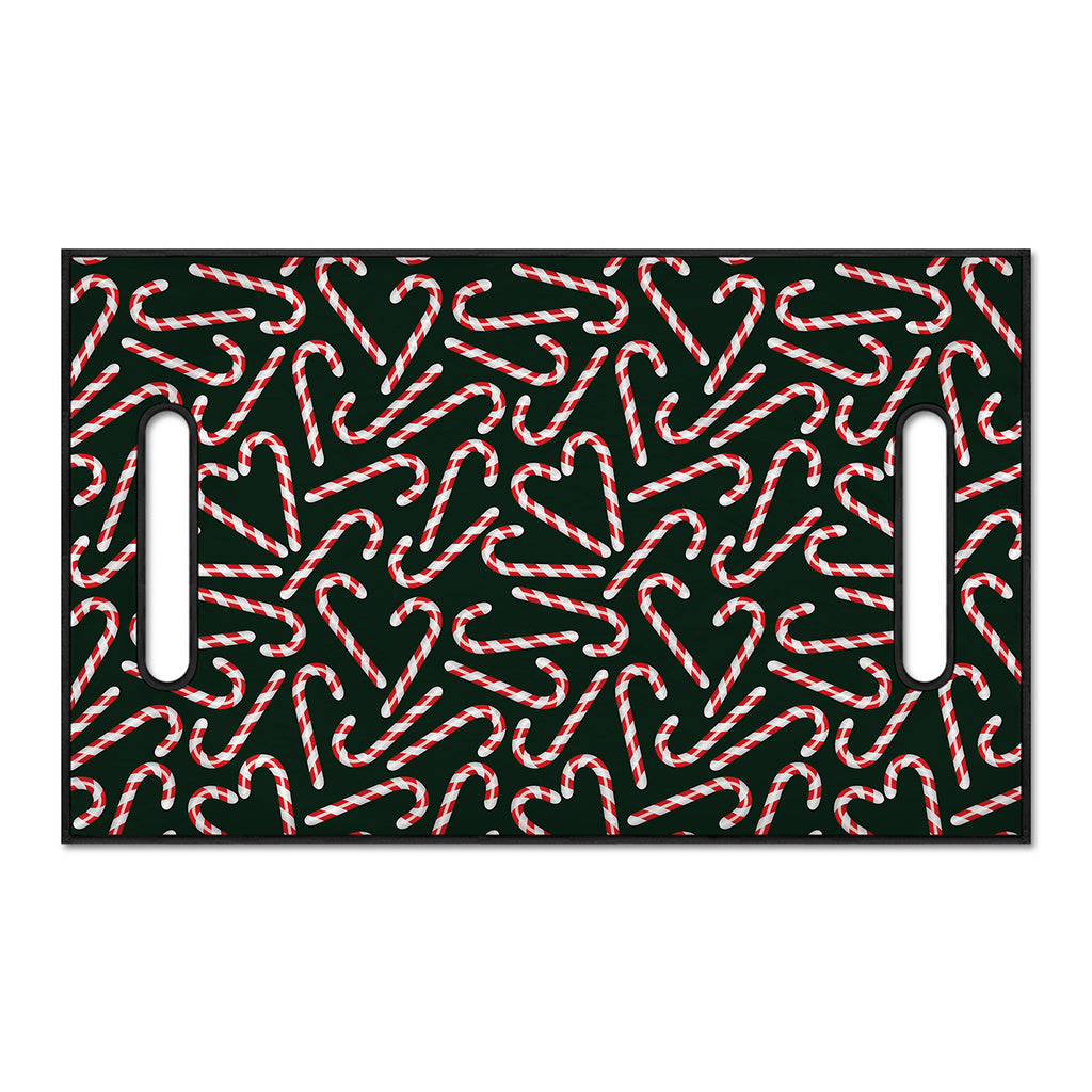 Christmas Candy Cane Pattern Print Golf Cart Seat Cover