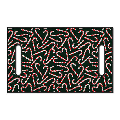 Christmas Candy Cane Pattern Print Golf Cart Seat Cover