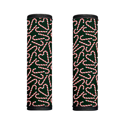 Christmas Candy Cane Pattern Print Handle Covers