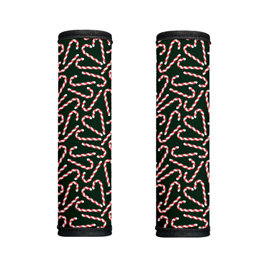 Christmas Candy Cane Pattern Print Handle Covers