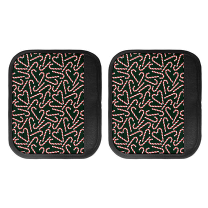 Christmas Candy Cane Pattern Print Handle Covers