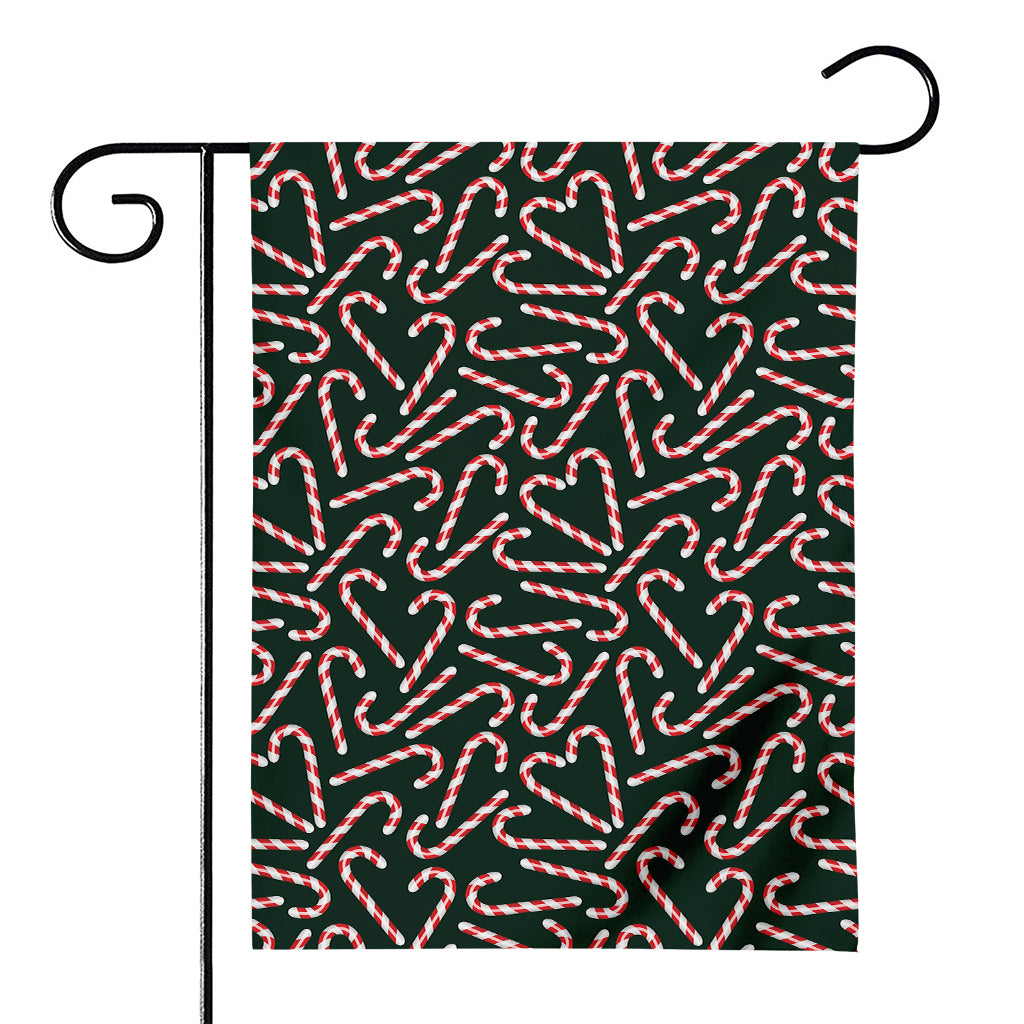 Christmas Candy Cane Pattern Print House Flag