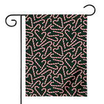 Christmas Candy Cane Pattern Print House Flag