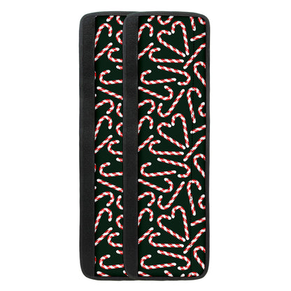 Christmas Candy Cane Pattern Print Refrigerator Handle Covers