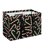 Christmas Candy Cane Pattern Print Utility Tote Bag