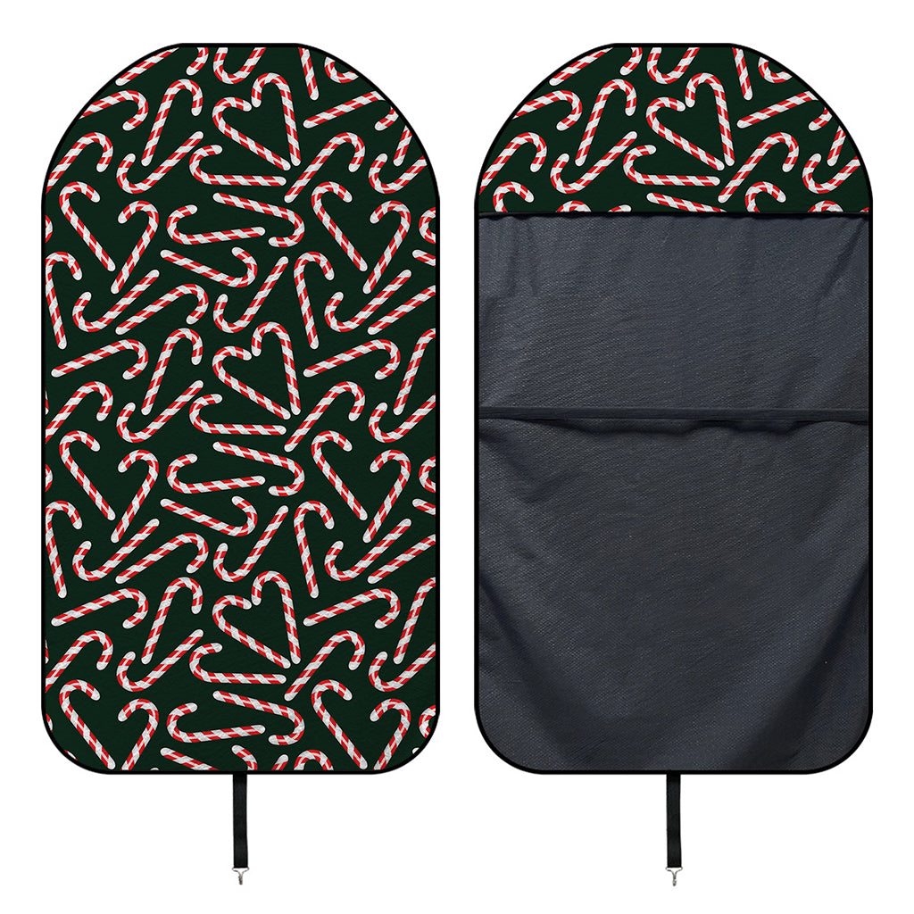 Christmas Candy Cane Pattern Print Waterproof Car Seat Cover
